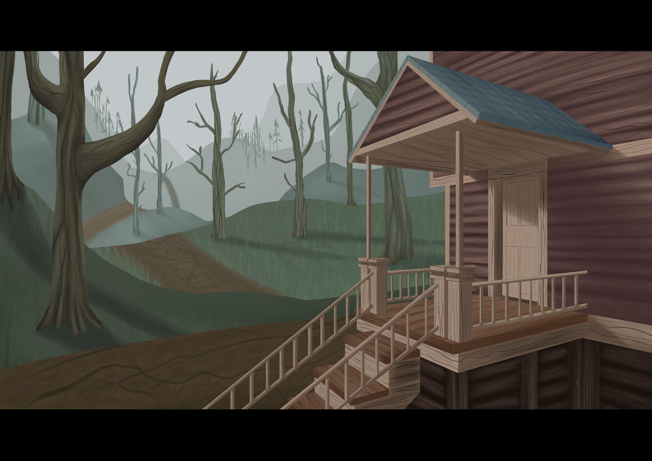 Coraline Background Study